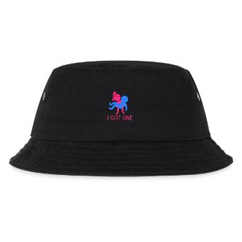 Ich habe einen Spruch Braut Junggesellin Hochzeit - Kinder Bucket Hat - Schwarz - Vorne
