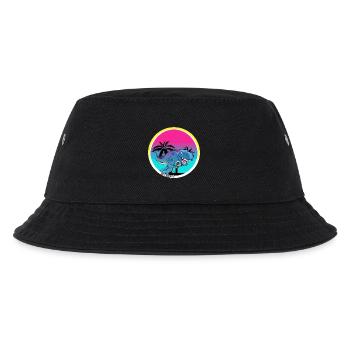 Gamer Gaming T Rex - Kinder Bucket Hat - Schwarz - Vorne