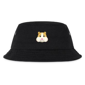 Émoticône emoji drôle bébé hamster cochon d'Inde - Bob Enfant - noir - Devant