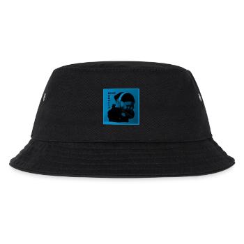 DJ Musik Kopfhörer V.2 - Kinder Bucket Hat - Schwarz - Vorne