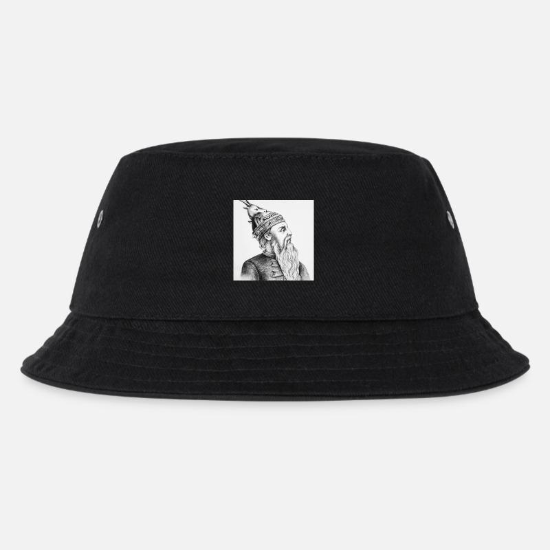 Skenderbeu - Kinder Bucket Hat - Schwarz