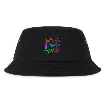 I Love Dad Favorite Dad Father's Day Best Dad - Kids’ Bucket Hat - black - Front