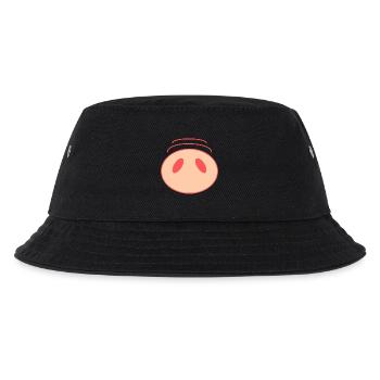 SCHWEIN. HUMOR - Kinder Bucket Hat - Schwarz - Vorne