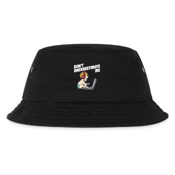 Gamer Statement Headset Pc Player Gambler - Kids’ Bucket Hat - black - Front