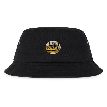 Bulldozer - Kids’ Bucket Hat - black - Front
