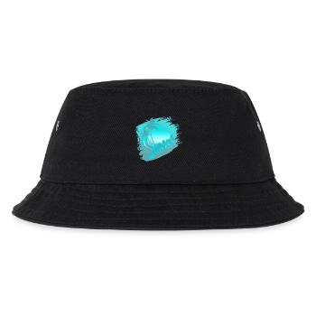 sunset blue - Kinder Bucket Hat - Schwarz - Vorne