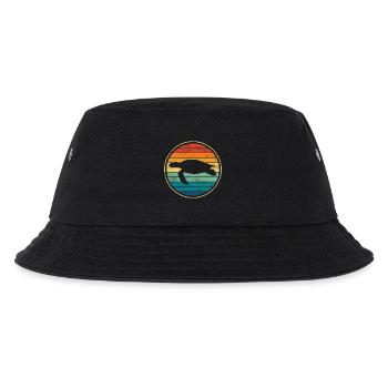 Turtle sea turtle - Kids’ Bucket Hat - black - Front