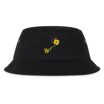 giesskanne w - Kinder Bucket Hat - Schwarz - Vorne