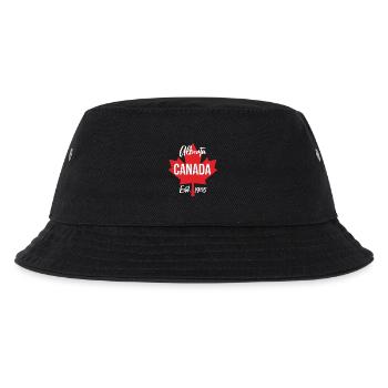 Alberta Kanada 1905 - Kinder Bucket Hat - Schwarz - Vorne