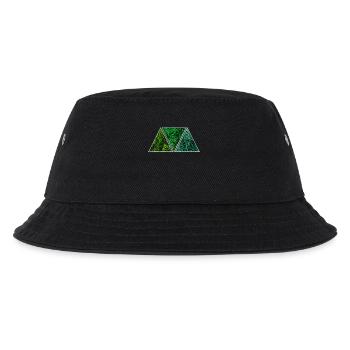 Umwelt Mutter Natur - Kinder Bucket Hat - Schwarz - Vorne