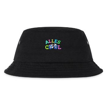Fahrrad Biker Statement - Kinder Bucket Hat - Schwarz - Vorne