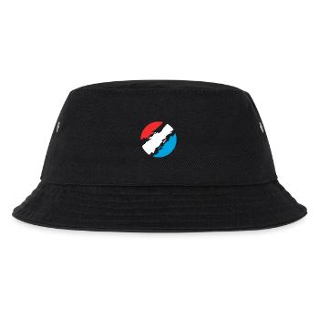 Luxembourg Colours Flag Flag - Kids’ Bucket Hat - black - Front