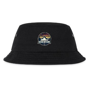 Adventure Mountain Patch - Kinder Bucket Hat - Schwarz - Vorne