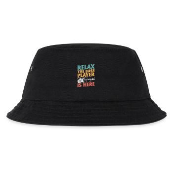 Entspannen Sie sich, der Bassist ist hier - Kinder Bucket Hat - Schwarz - Vorne