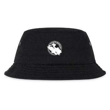 Fermanagh Irland County | Landkarte Kontur Stempel - Kinder Bucket Hat - Schwarz - Vorne