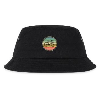 Fahrrad - Kinder Bucket Hat - Schwarz - Vorne