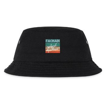 Fachabitur Fachabi Schulabschluss Geschenk - Kinder Bucket Hat - Schwarz - Vorne