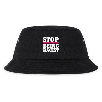 Stop being racist - Bob Enfant - noir - Devant