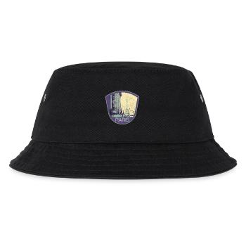Retro-Abzeichen, Paris Frankreich ist meine Heimatstadt - Kinder Bucket Hat - Schwarz - Vorne