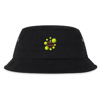 Tennis ball - Kids’ Bucket Hat - black - Front