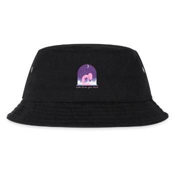 Yoga - Kinder Bucket Hat - Schwarz - Vorne