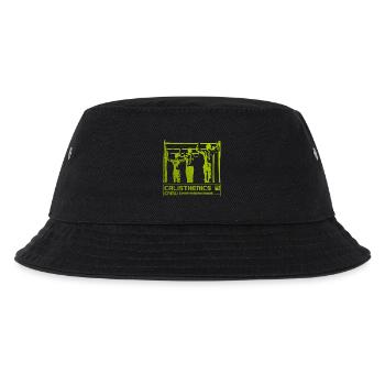 Calisthenics Crew Silhouette - Kinder Bucket Hat - Schwarz - Vorne
