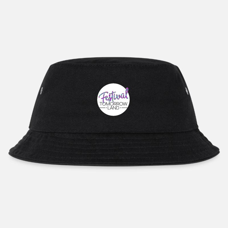 Tomorrowland Festival - Kinder Bucket Hat - Schwarz