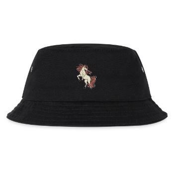 Trot Horses Gallop Icelandic Horses Riding Horse Fan - Kids’ Bucket Hat - black - Front