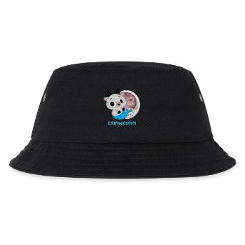 Sternzeichen Steinbock - Kinder Bucket Hat - Schwarz - Vorne