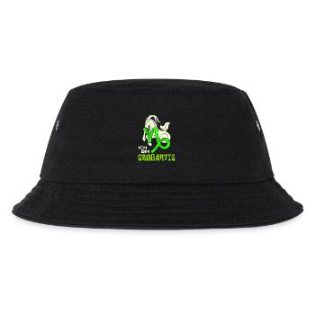 Sternzeichen Horoskop Steinbock Cool Statement - Kinder Bucket Hat - Schwarz - Vorne