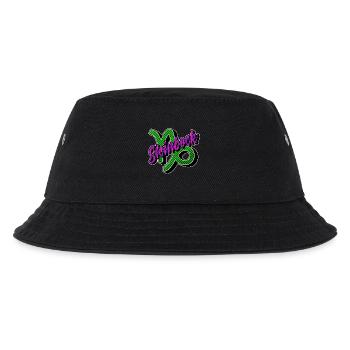 Steinbock Sternbild Horoskop Galaxie Tierkreis - Kinder Bucket Hat - Schwarz - Vorne