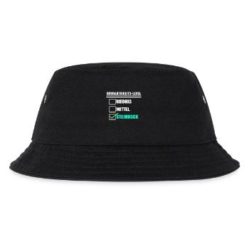 Aberglaube Horoskop Steinbock Tierkreis Statement - Kinder Bucket Hat - Schwarz - Vorne