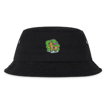 Astronomie Steinbock Sterne Horoskop Himmel - Kinder Bucket Hat - Schwarz - Vorne