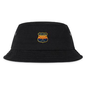 Casa Grande Arizona Flaggen Wappen Design - Kinder Bucket Hat - Schwarz - Vorne
