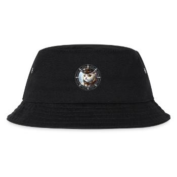 Süßes Steampunk-Kätzchen - Kinder Bucket Hat - Schwarz - Vorne