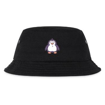 Cool Seabird Sweet Animal Penguin Oiseau Pôle Sud - Bob Enfant - noir - Devant