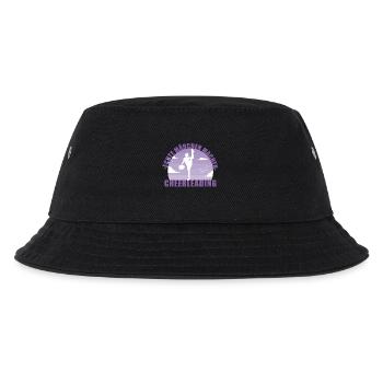 Cheerleading Cheerleader Pompons Mädchen Geschenk - Kinder Bucket Hat - Schwarz - Vorne