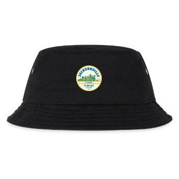Jacksonville Skyline Crest - Kinder Bucket Hat - Schwarz - Vorne