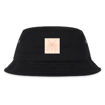 LINE ART SPIDER - HALLOWEEN COSTUMES - MINIMALISM - Kids’ Bucket Hat - black - Front