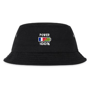 Togo et France Power 100 % - Bob Enfant - noir - Devant