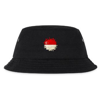 Design du drapeau de Singapour - Bob Enfant - noir - Devant