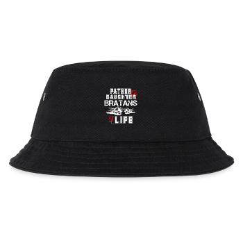 Father and daughter Bratan's gift for life - Kids’ Bucket Hat - black - Front