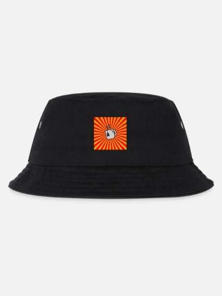Sunburst Tea rouge jaune-Sunrise Teacup - Bob Enfant - noir