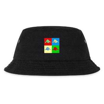 Labrador - Kinder Bucket Hat - Schwarz - Vorne