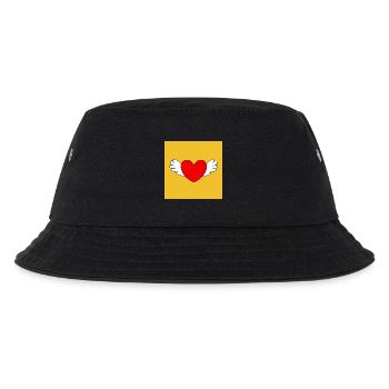 coeur rouge coeur rouge coeur rouge coeur rouge - Bob Enfant - noir - Devant