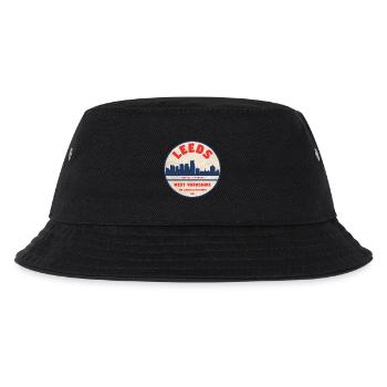 Leeds West Yorkshire Emblem - Kinder Bucket Hat - Schwarz - Vorne