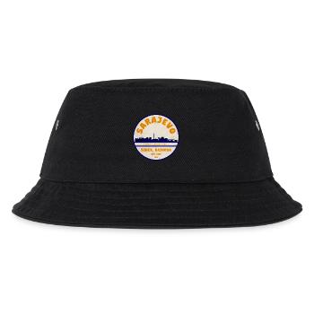 Insigne vintage Sarajevo Skyline - Bob Enfant - noir - Devant