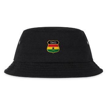 Tamale Ghana Wappen Flaggen Design - Kinder Bucket Hat - Schwarz - Vorne