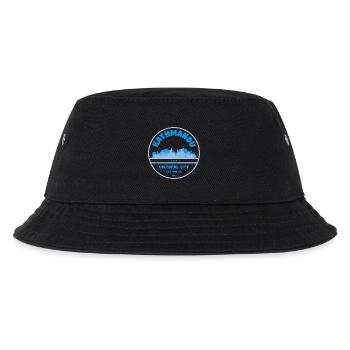 Kathmandu Kulturerbe Stadt Skyline - Kinder Bucket Hat - Schwarz - Vorne