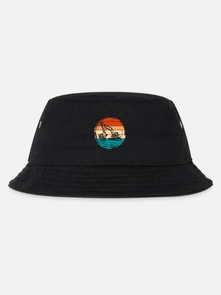 Bagger - Kinder Bucket Hat - Schwarz